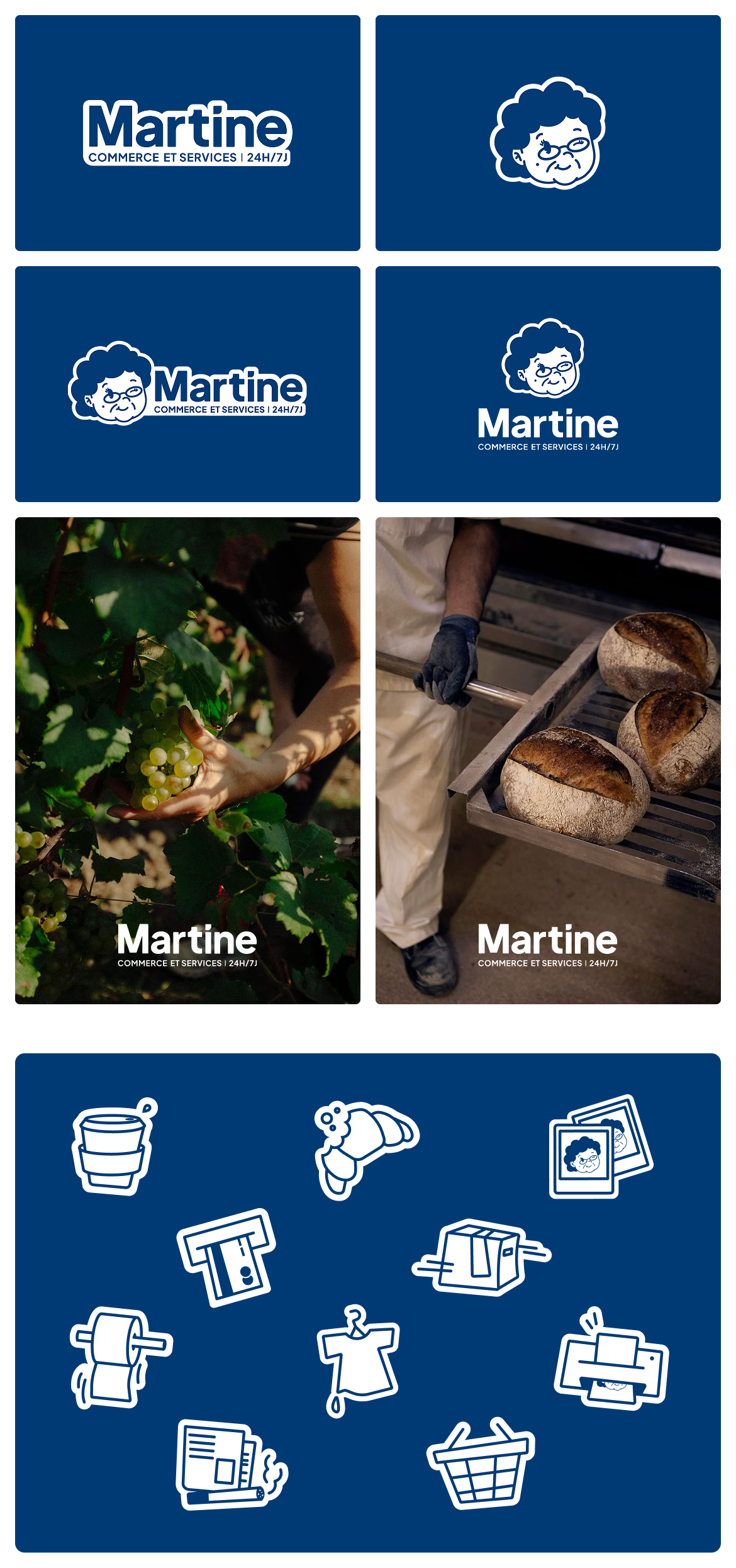 Martine — pictogrammes mobile