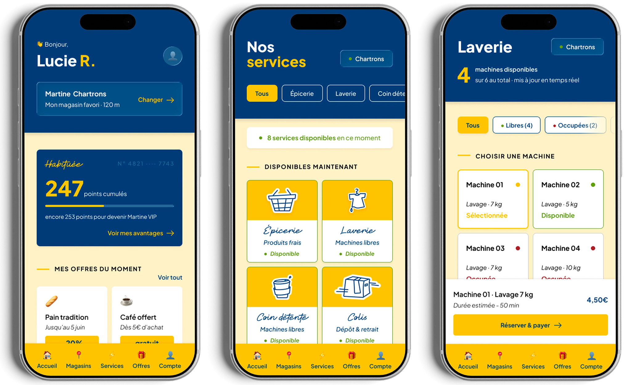 Martine — application mobile