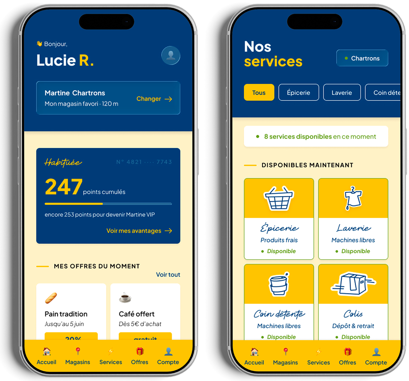 Martine — application mobile